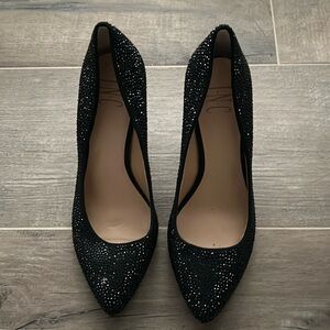 🔥🔥 Inc Heels (Black Rhinestone) - Women’s Size 7.5
